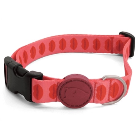 Morso halsband gerecycled lipstick roze