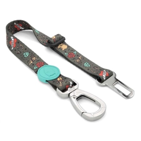 Morso honden autogordel gerecycled ink tank groen