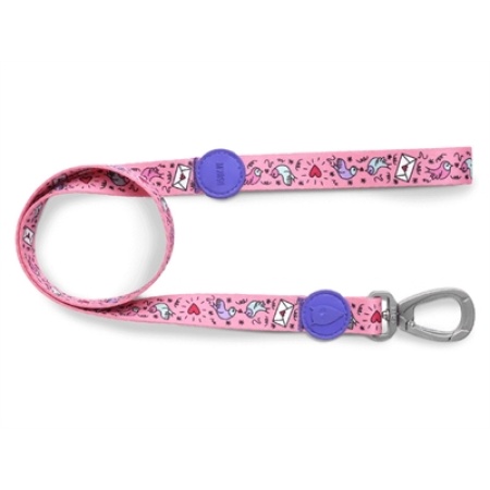 Morso hondenriem gerecycled sweet tweet roze
