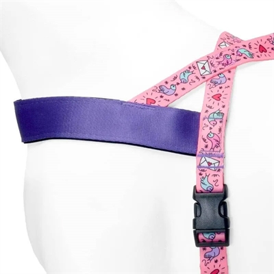 Morso norwegian hondentuig gerecycled sweet tweet roze - Afbeelding 5