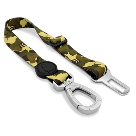 Morso honden autogordel gerecycled full metal dog bruin