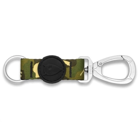 Morso key cord sleutelhanger gerecycled full metal dog bruin