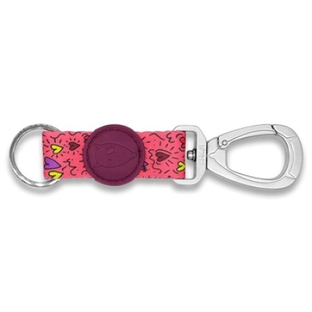 Morso key cord sleutelhanger gerecycled pink think roze