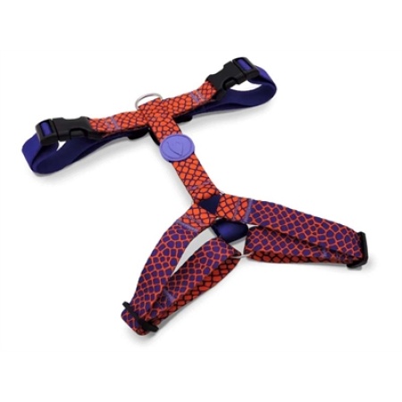 Morso hondentuig h-tuig gerecycled urban lizard rood