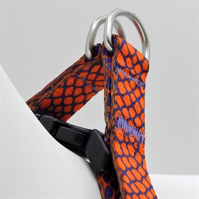 Morso mini hondentuig verstelbaar gerecycled urban lizard rood - Afbeelding 6