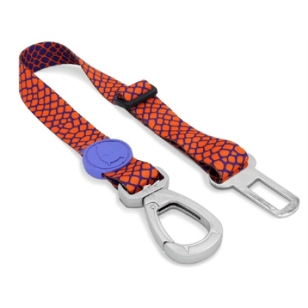 Morso honden autogordel gerecycled urban lizard rood