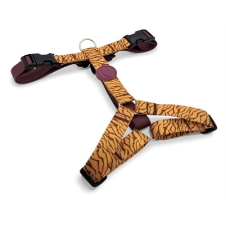 Morso hondentuig h-tuig gerecycled jungle drum oranje