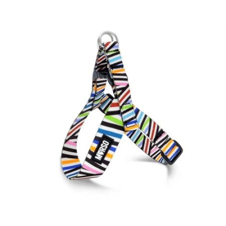 Morso mini hondentuig verstelbaar gerecycled spaghetti incident