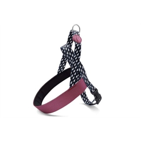 Morso norwegian hondentuig gerecycled power flow zwart