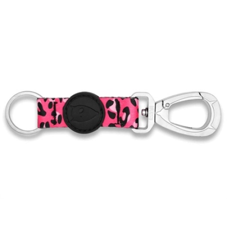 Morso key cord sleutelhanger gerecycled bubble leo roze