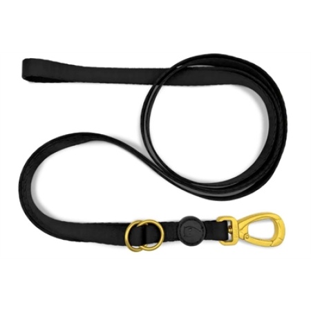 Morso hondenriem verstelbaar gerecycled gold caviar goud