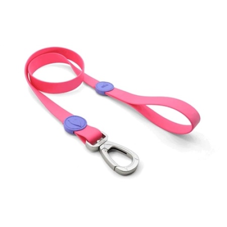Morso hondenriem waterproof gerecycled passion pink roze