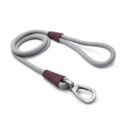 Morso hondenriem soft rope gerecycled grey grijs