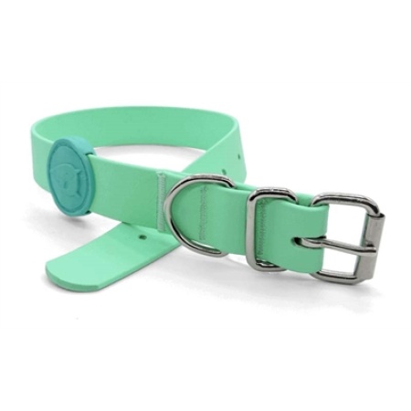 Morso halsband hond waterproof gerecycled carribean green groen