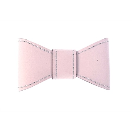 Sazzz vlinderstrik glamper classic leer lichtroze