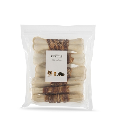 Petstyle living geperst bot wit met eend