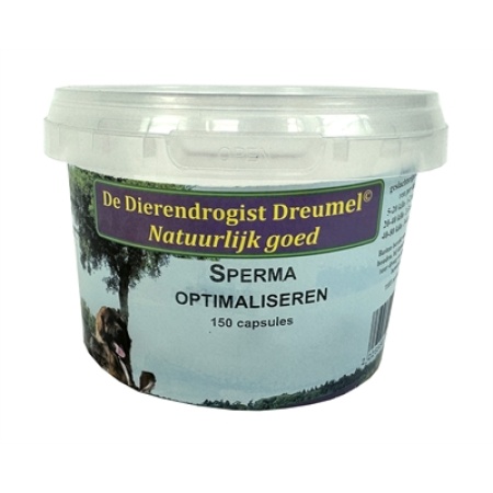 Dierendrogist sperma optimaliseren capsules