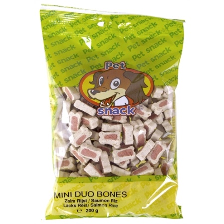 Petsnack botjes duo zalm / rijst