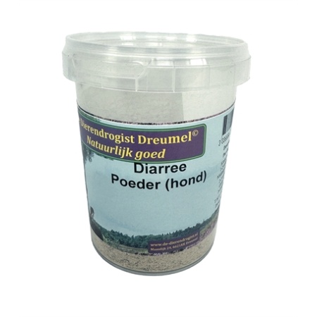 Dierendrogist diarree poeder hond