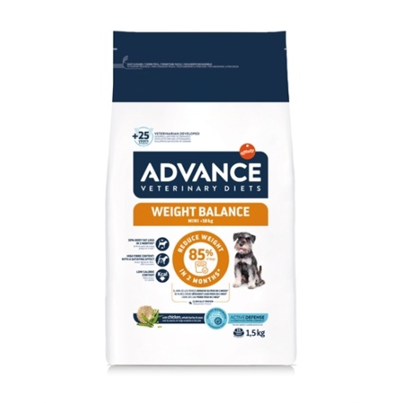 Advance veterinary diet dog weight balance mini