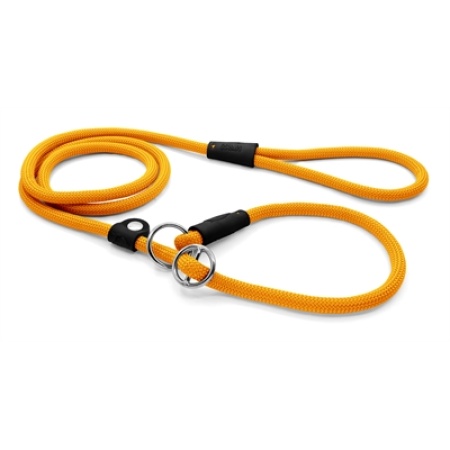 Morso hondenriem retrieverlijn regular rope gerecycled gold goud