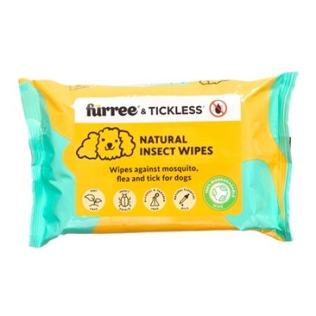 Furree natural insect wipes