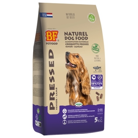 Bf petfood geperst senior lam