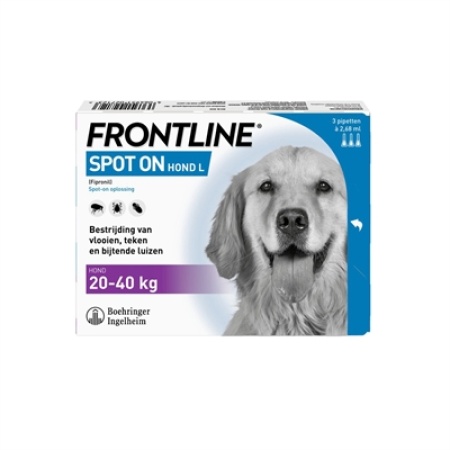 Frontline hond spot on