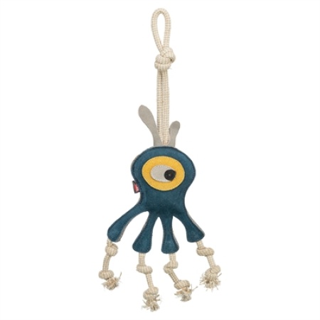 Trixie monster leer met touw