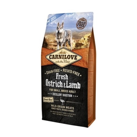 Carnilove fresh ostrich / lamb small breed