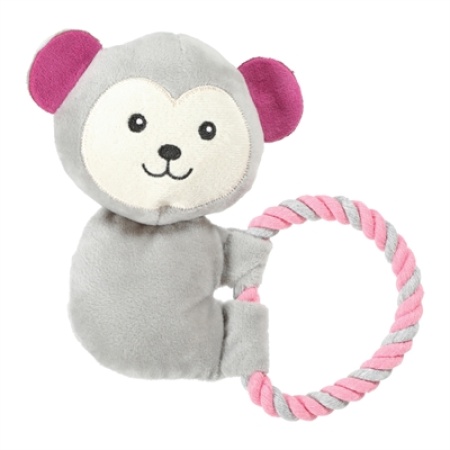 Zolux maxou puppy touw grijs