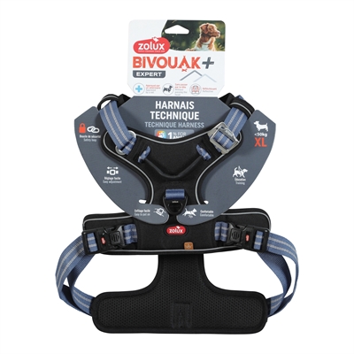 Zolux bvk hondentuig blauw - Afbeelding 2