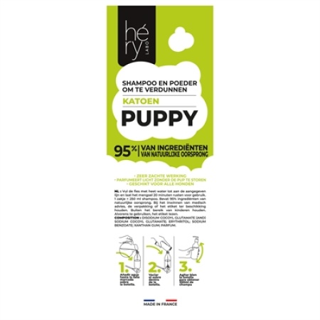 Hery shampoo poeder puppy