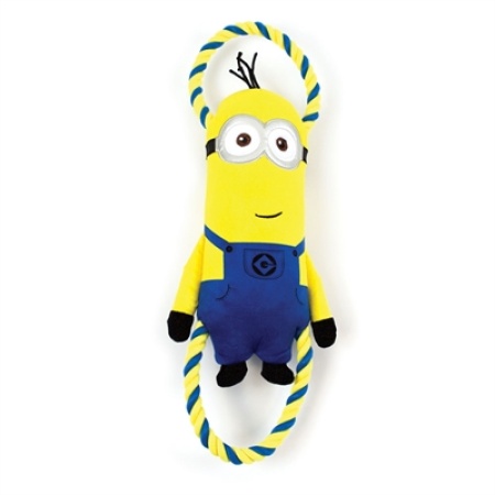 Minions pluche minion kevin aan flostouw