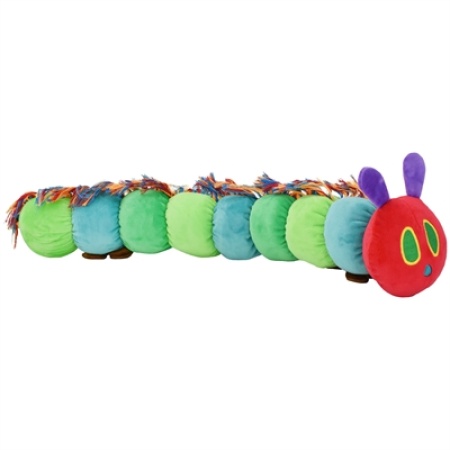 Eric carle pluche rupsje nooit genoeg