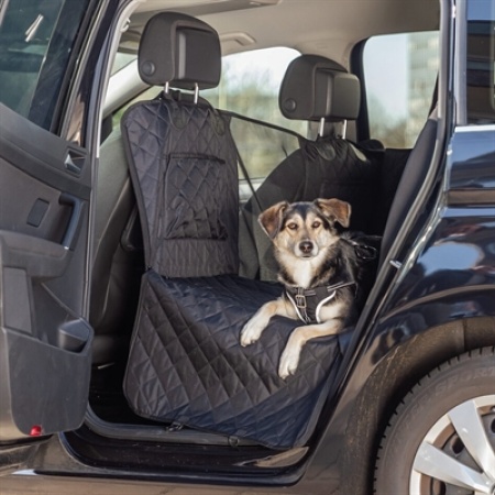 Trixie autobeschermdeken achterbank zwart