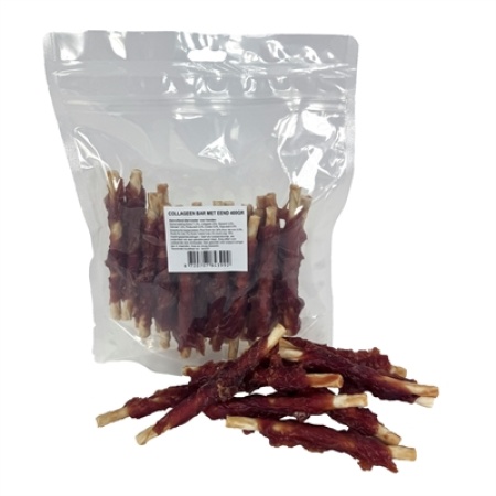 I am twisted stick collageen bar met eend