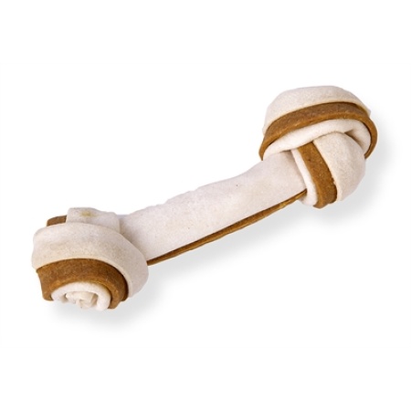 Petsnack duoknoop met semi-moist strip