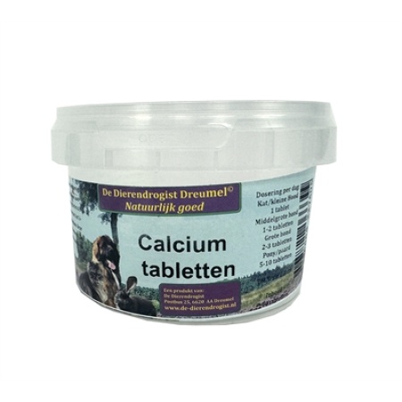Dierendrogist calcium tabletten