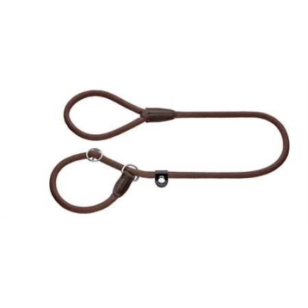 Hunter retrieverlijn met stop freestyle bruin
