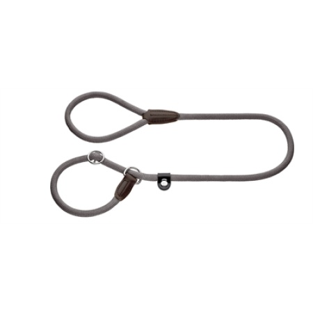 Hunter retrieverlijn met stop freestyle grijs