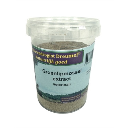 Dierendrogist groenlipmossel extract veterinair