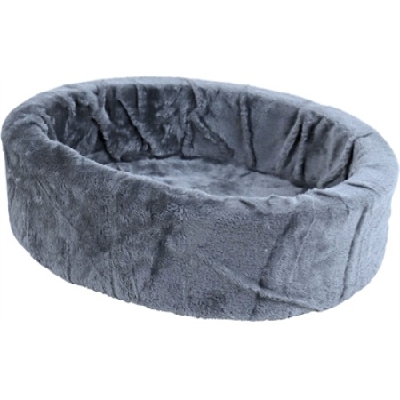 Teddy hondenmand grijs