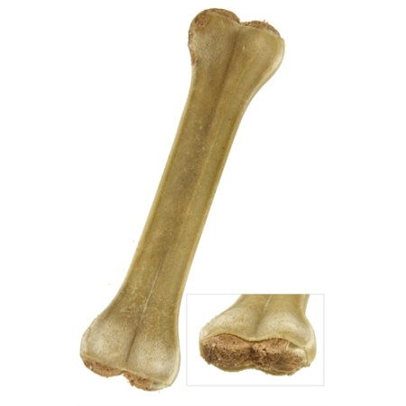 Petsnack geperst bot gevuld met rund