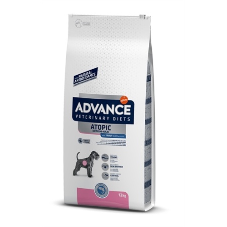 Advance veterinary diet dog gevoelige huid medium / maxi