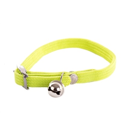 Martin halsband kat elastisch nylon groen