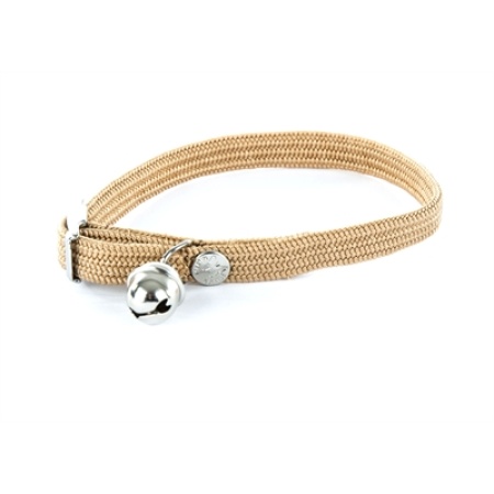 Martin halsband kat elastisch nylon beige