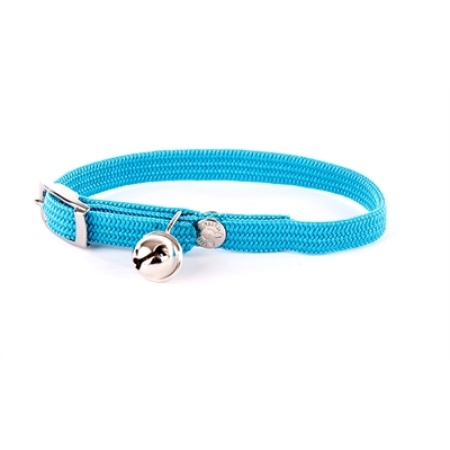Martin halsband kat elastisch nylon turquoise