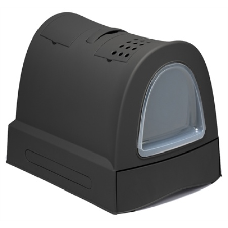 Imac kattenbak zuma met schuiflade antraciet