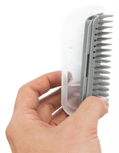 Trixie massageborstel muur hoek grijs - Afbeelding 5